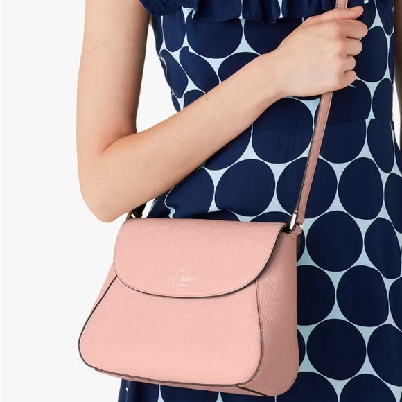 Kate Spade Medium Monica Flap Crossbody Bag in Pink - Picture 3 of 13